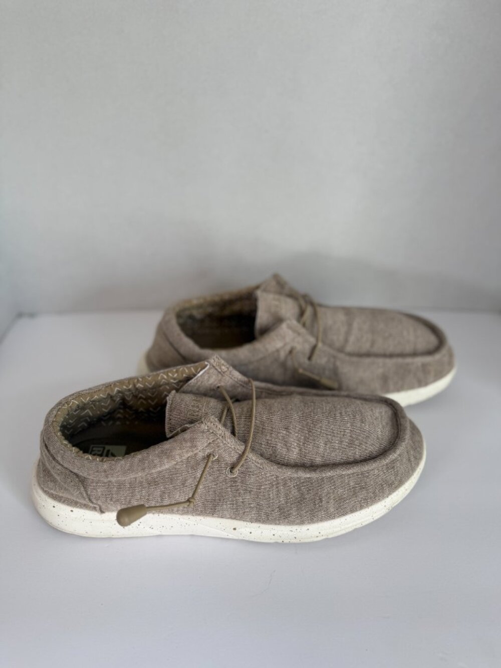 Reef Khaki Tan Cushion Coast TX Slip-on Loafers- Mens Size 13